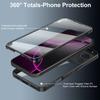 360 Full Body Clear TPU+PC Shockproof Cover with Cartoon Design for 17/16/15/14/13/12/11 Pro Max/Mini/XS/XR/X/X/7/8 Plus