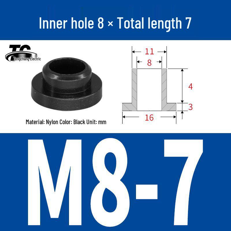 Insulating Nylon Bushings & Gaskets: T-Type, Stepped, Grooved Washers & Hinges for Window Protection