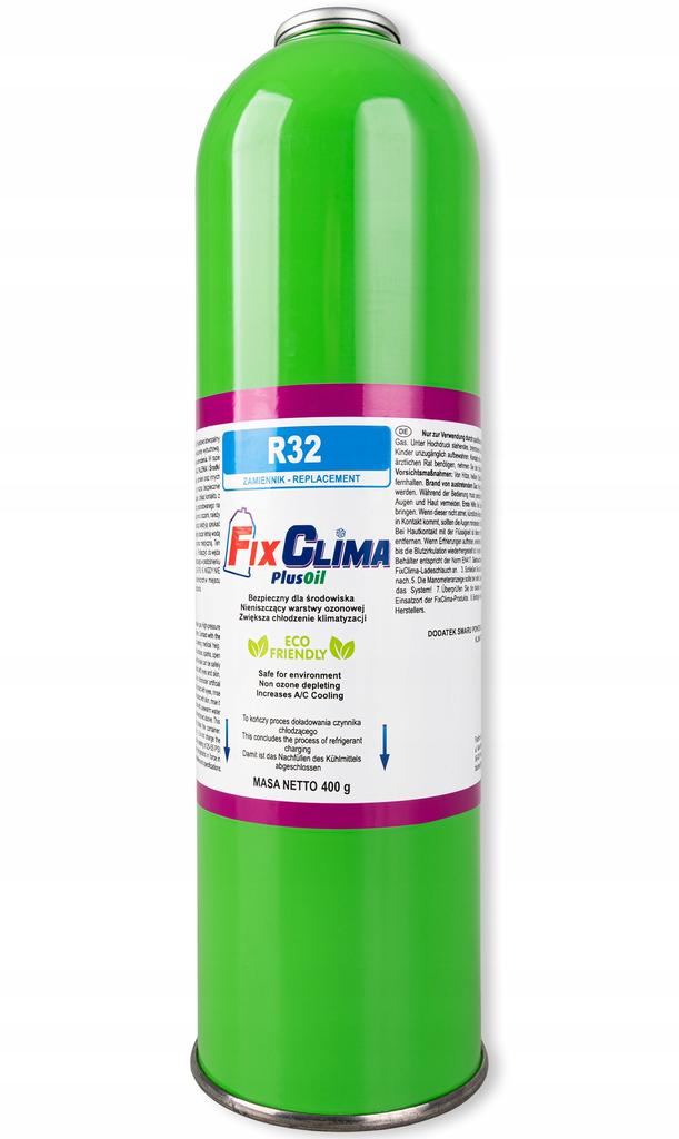 Gas para rellenar aire acondicionado doméstico R32 refrigerante fixclima