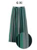 Summer 2023 Japanese Striped A-Line Long Skirt