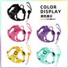 Adjustable Reflective Dog Harness With Leash Small To Medium Dogs Breathable Anti-Escape Chest Vest