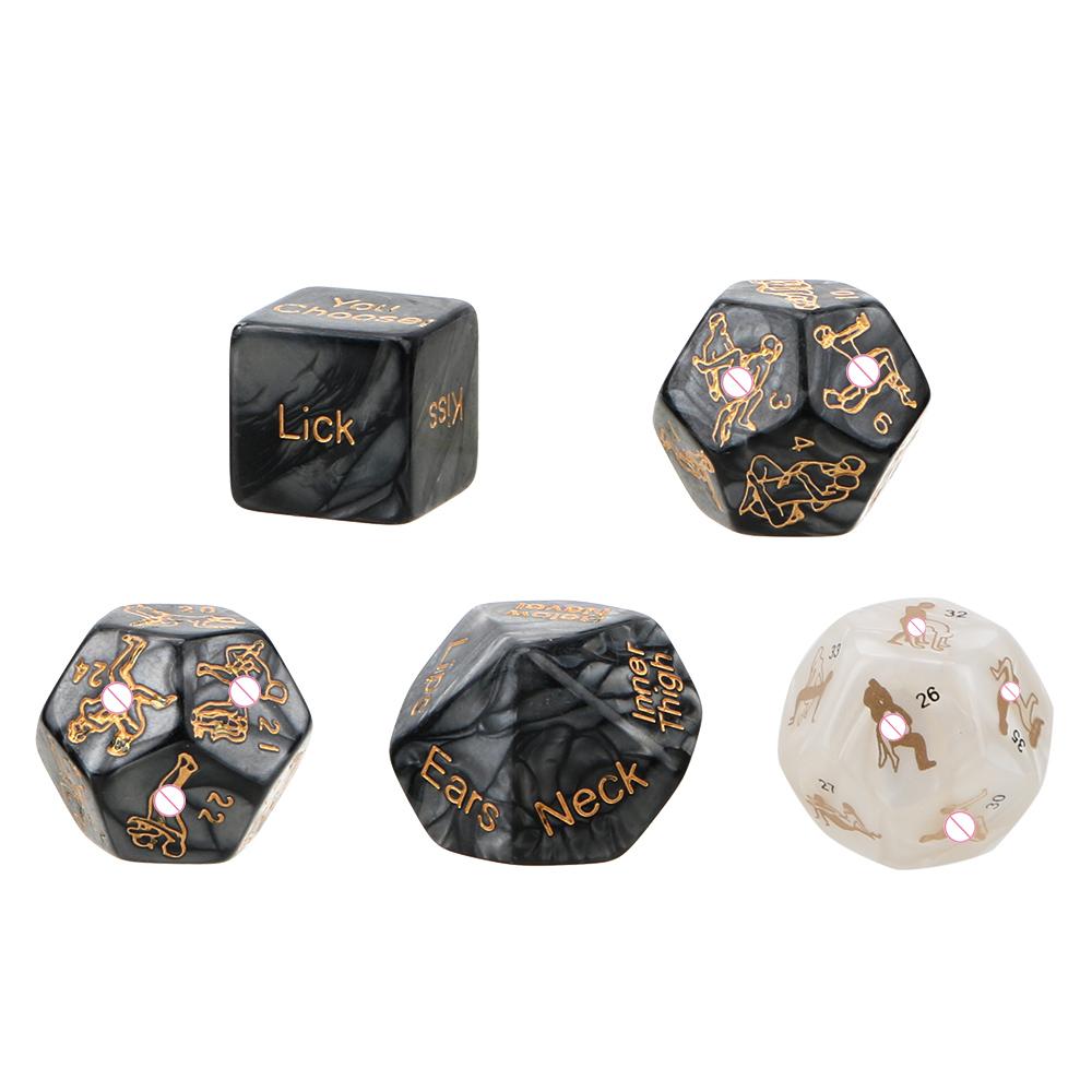 Adult Sex Toys Sex Dice Bar Toy Couple Gift Humour Gambling 5 pcs/set Sex Toys for Couple Love Sexy Posture
