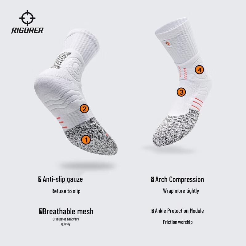 ZUNSHI Pro Pursuit 1 Basketball Socks