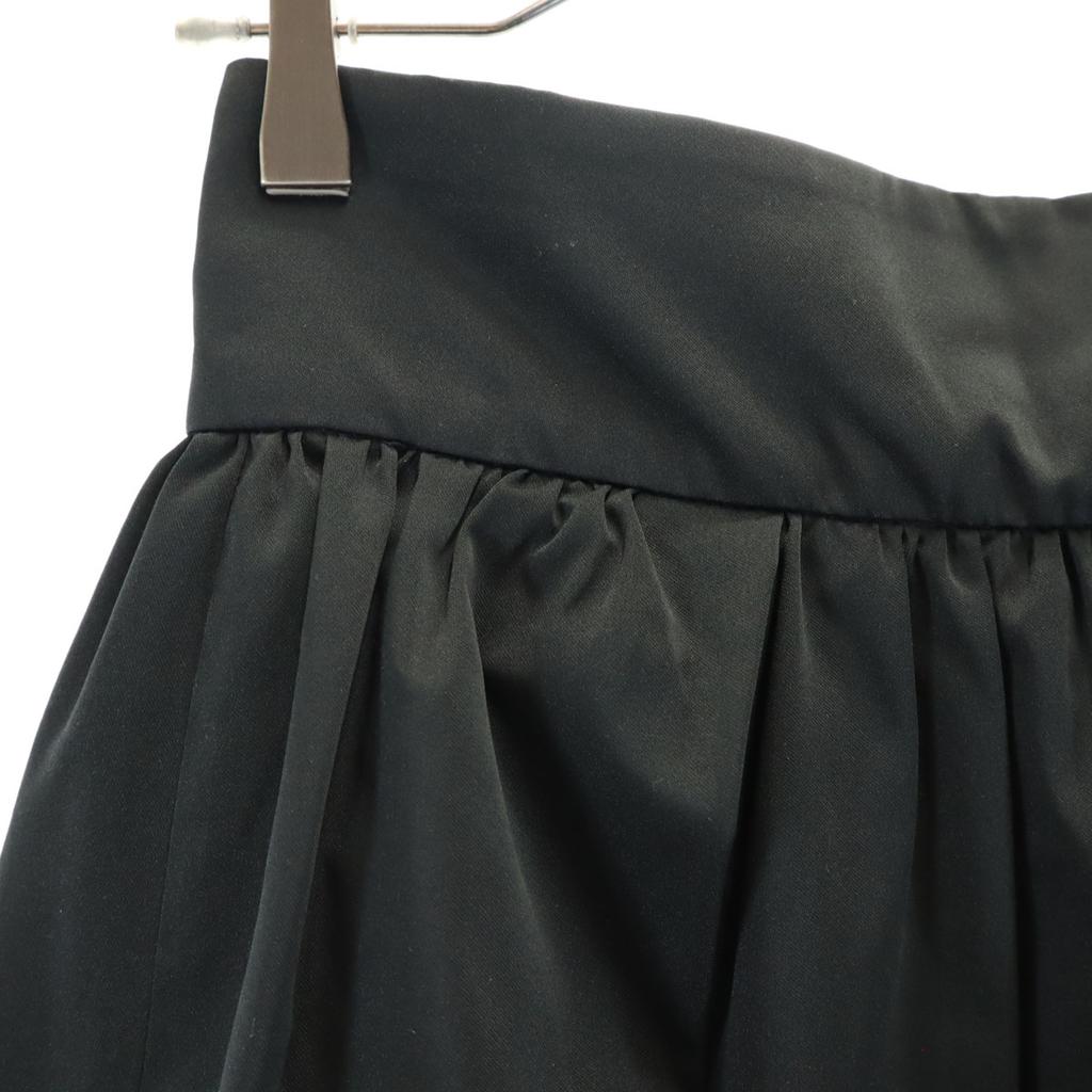 SNIDEL Mimole length volume skirt 1 black Women Used