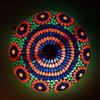 Mosaic Pattern Handrafted Colourful Glass Ceiling Light