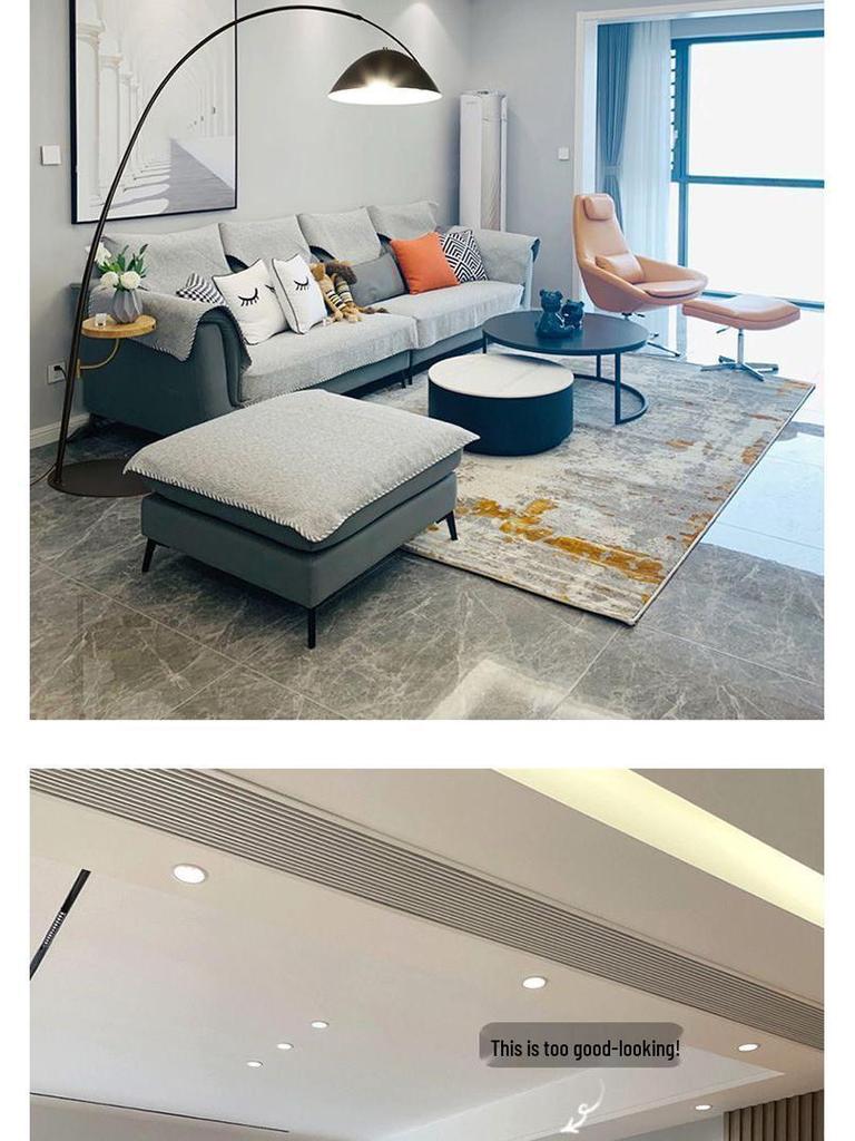 Nordic Minimalist Floor Lamp - Eye-Care Bedside & Sofa Fishing Lamp for Living Room