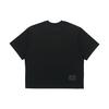 WE11DONE T-Shirts Unisex Black Crew Neck Moderate Straight Fit WD-TT1-21-547-U-BK