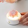 Porcelain Peony Eternal Flower Night Light Ornament with Aromatherapy