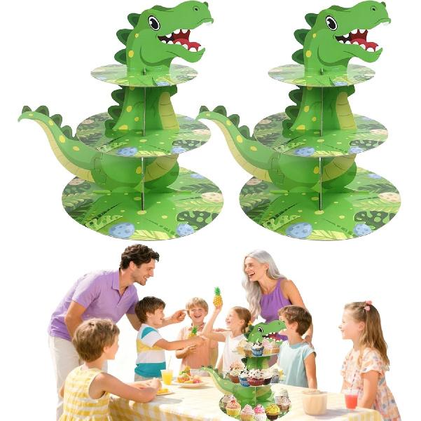 3 Tier Butterfly Cupcake Stand,Suitable for Butterfly Themes – Easy to Assemble& Reble(1Butterfly)