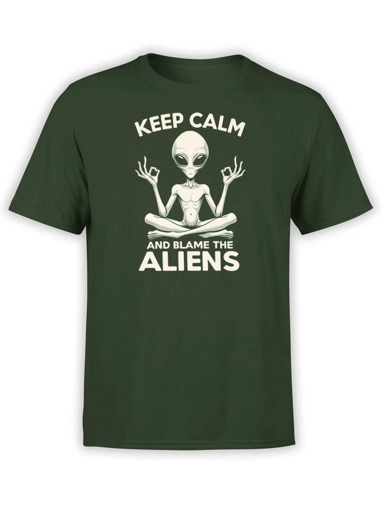 Fantucci Aliens TShirt Collection Blame The Aliens TShirt Unisex S