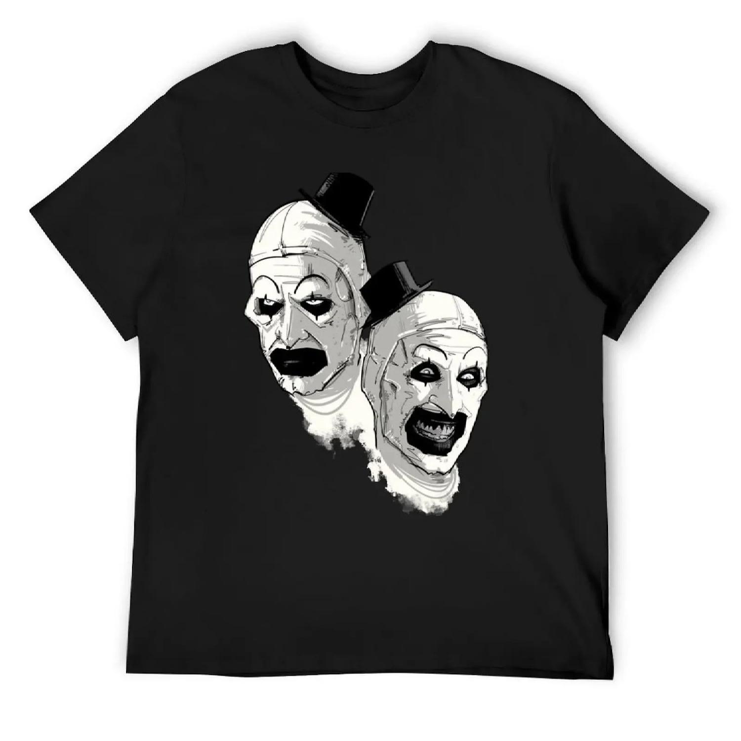 

Comedy Tragedy T-Shirt plus size tops street wear new edition Short sleeve tee mens t shirt graphic XXXXXL різнокольоровий