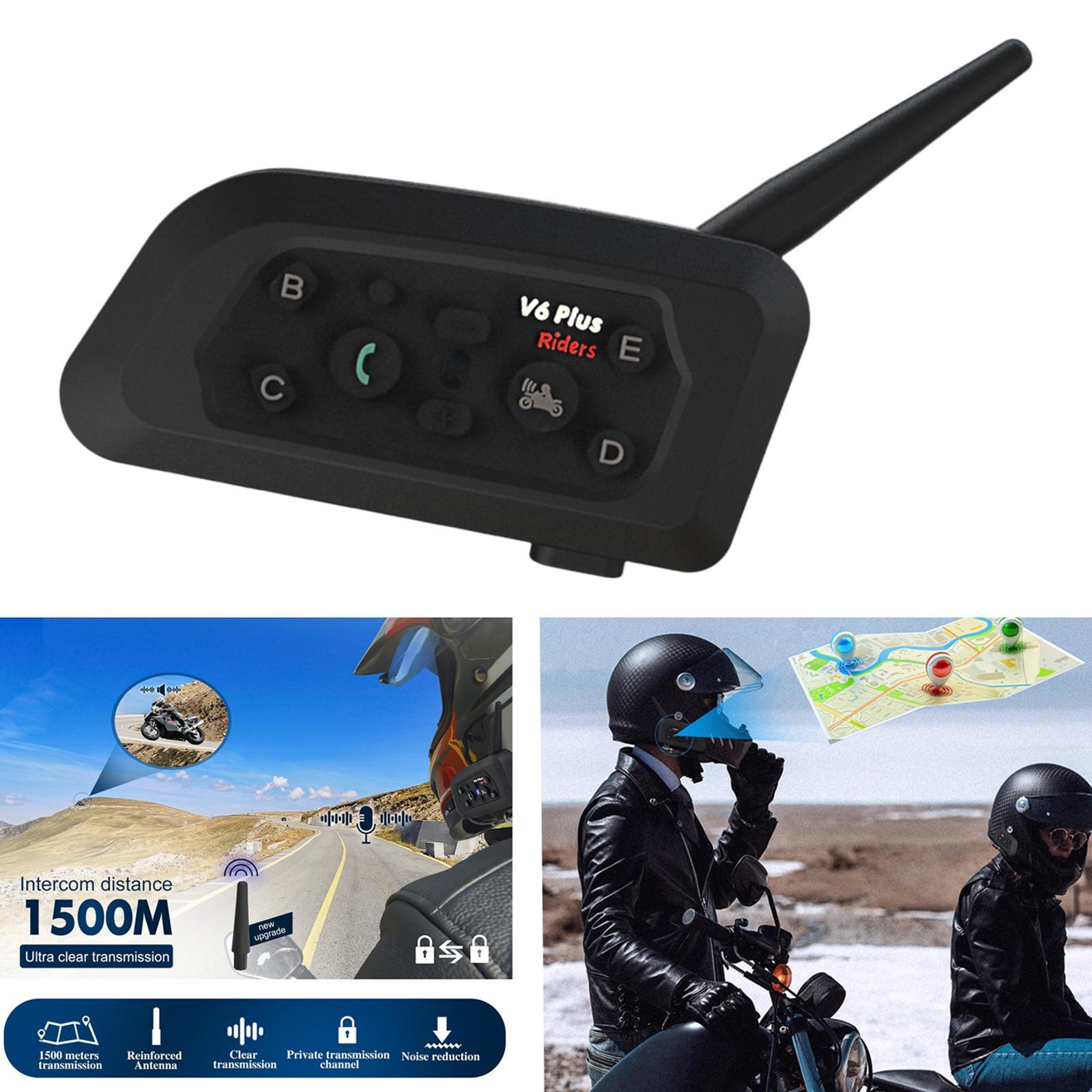 

Мотоциклетный интерком портативный для мотоциклов, лыж, снегоходов 1 Intercom