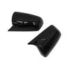For Mitsubishi Lancer X 10 EX EVO 2013-2016 Side Door Rearview Mirror Cover Trim Shell Sticker Car Styling Accessories Auto Part