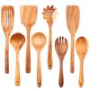 Cooking Utensils Wooden Set - Wooden Spoons Soup Tools Nice Kitchen Cooking Gift