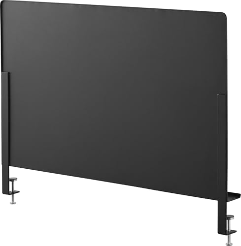 Yamazaki Tower Steel Panel with Tray, Black, W58 x D4.8 x H41.7-45.5cm, Tower Partition, Steel Board, Model 10067