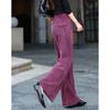Demana Autumn Warm Chenille Pleated Wide-Leg Casual Pants