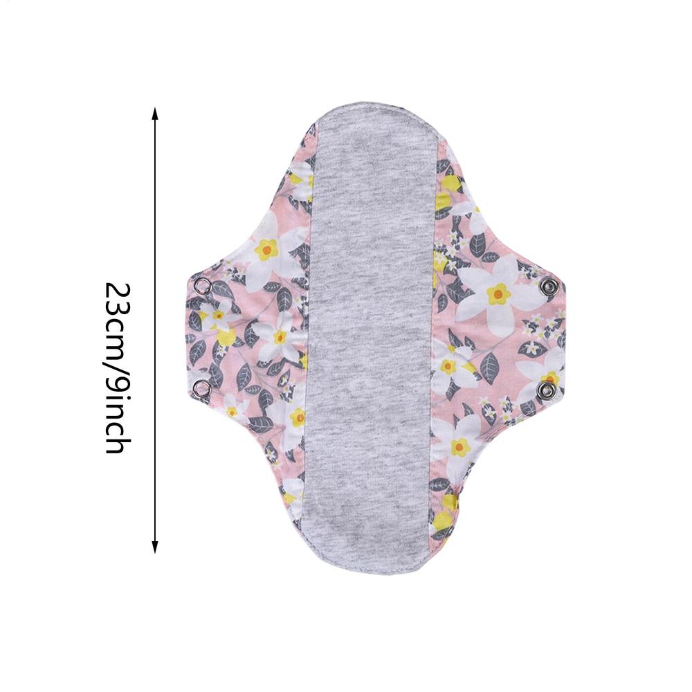 Period Pads Reusable Leak Proof Sanitary Pads Menstrual Cloth Pads Washable Breathable Period Cotton Washable Sanitary Napkin