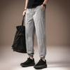 High-end American Tied Feet Outdoor Men's Casual Pants Summer Thin Loose Quick-drying Splicing Tooling Pants Men