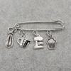 New Fashion Kitchen Brooch Recipe Cake Baking Accessories Small Charm Chef Bread Maker Cake Maker Pin