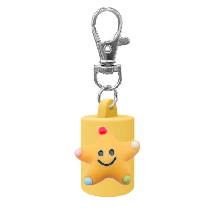 Sturdy Plastic Lipgloss Keychain Accessory Mini Keyring Charm Keychain Attachment For Phone Keys And Bags