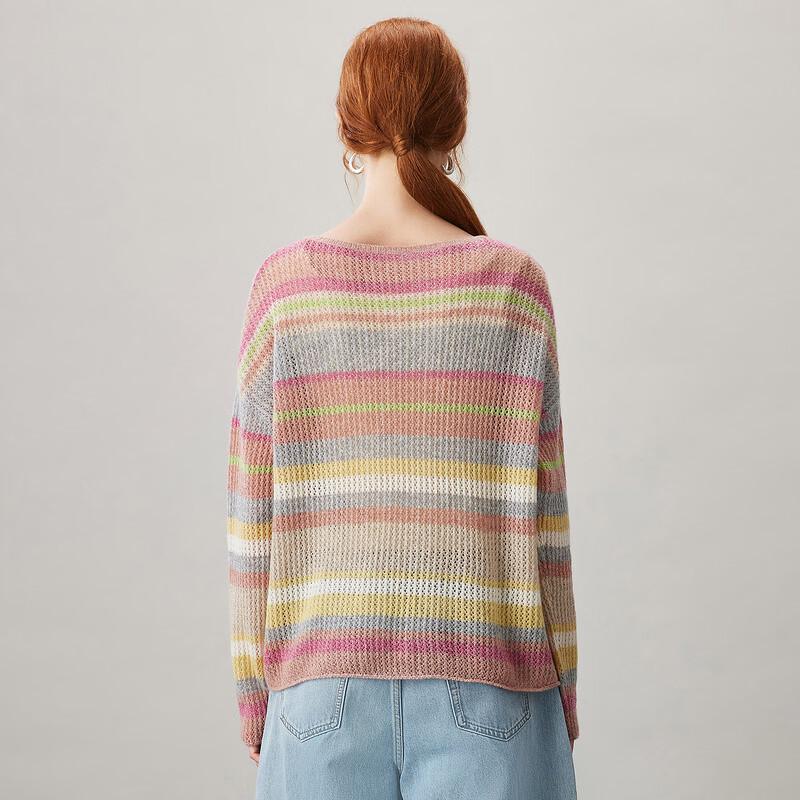 Komom Boca 2026 A/W 100% Cashmere Loose Knit Sweater