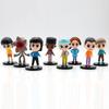 Stranger Things 5 Collectors Pvc Figurines With Bases For Desk Display And Collecting