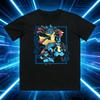 Pokémon Riolu Evolution Printed Cotton Tshirt for Unisexs Shirts Women Tshirts Summer New Collection Fashion Short Sleeved Shirt