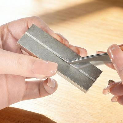 Watch Repair Tool Grindstone Double Sided Screwdriver Polishing Stone Grinding Whetstone