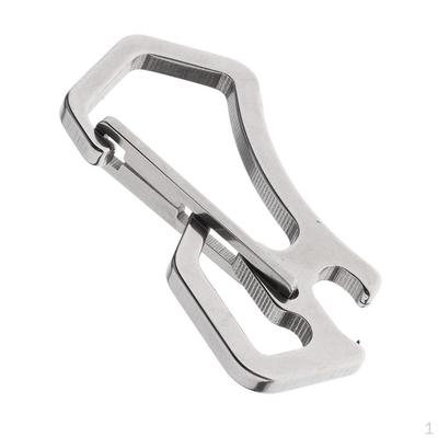 1 Stück Karabiner Schlüsselanhänger Clip Haken Aufhängeschnalle Schlüsselring Flaschenöffner