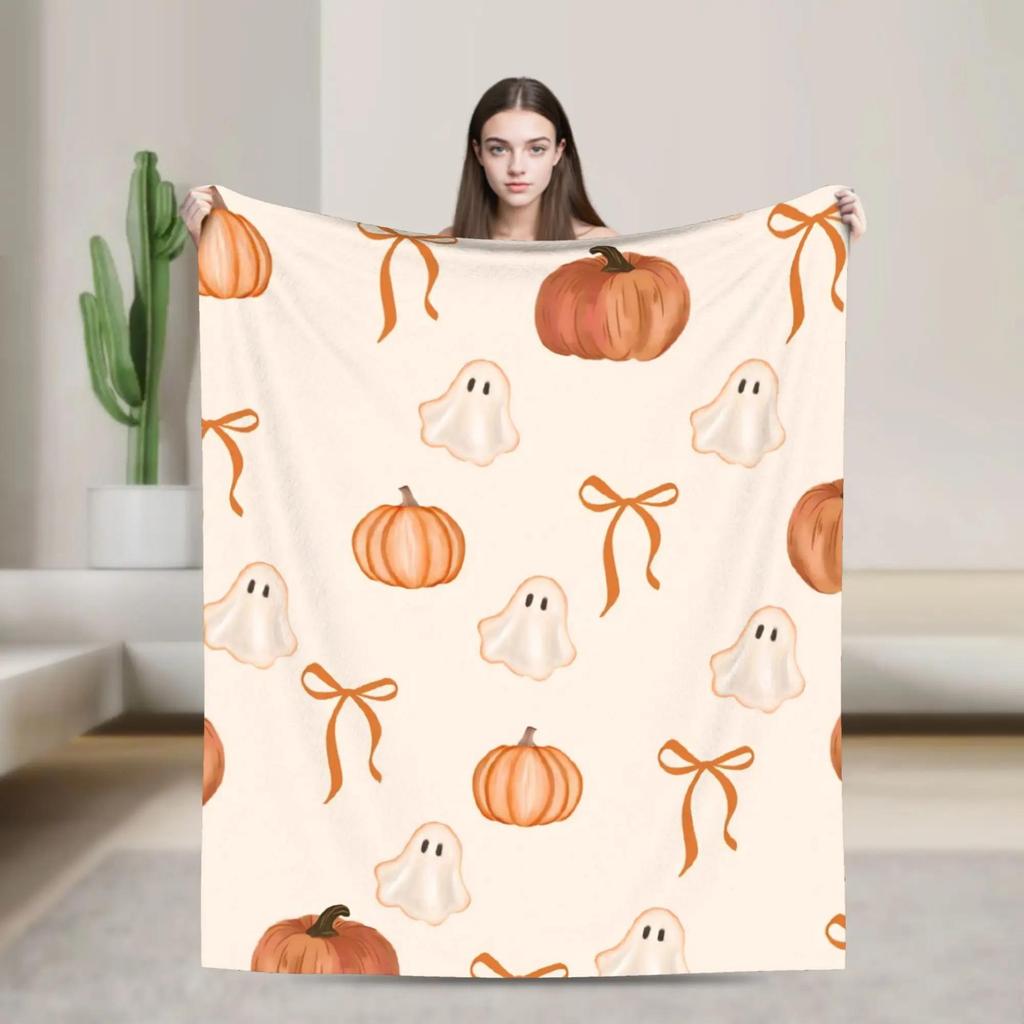 Merry Christmas Blanket  Soft Warm Plush Throw for Home Bed Travel Airplane  Festive Flannel Bedspread Decor