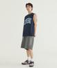 COVERNAT Cool Cotton Arch Logo Sleeveless Black