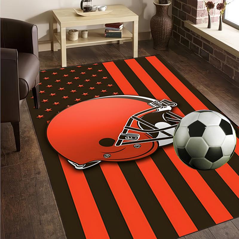 Cincinnati Browns Legacy Rug Office Carpet Non-Slip Mat, Chair Rug Floor Covering for Gaming, Bedroom, Living Room , Home Decor Christmas Gift