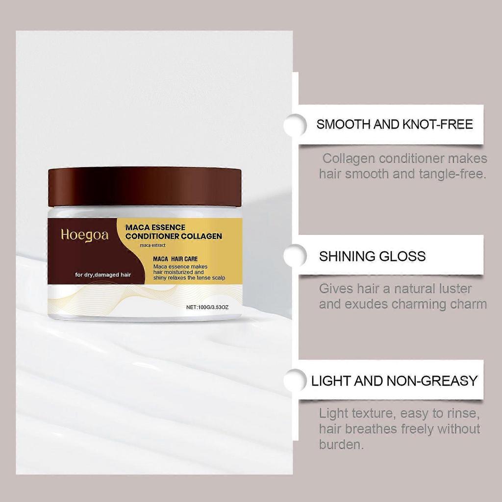 Collagen Conditioner, Gentle Hair Care, Soft, Nourishing, Moisturizing And Moisturizing Hair Care