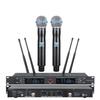 True Diversity One-to-Two Wireless Microphone with Dual Receiver