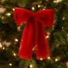 Decorative Bow Knot Baubles Exquisite Bow Hanging Ornaments Xmas Trees Pendant  New Year