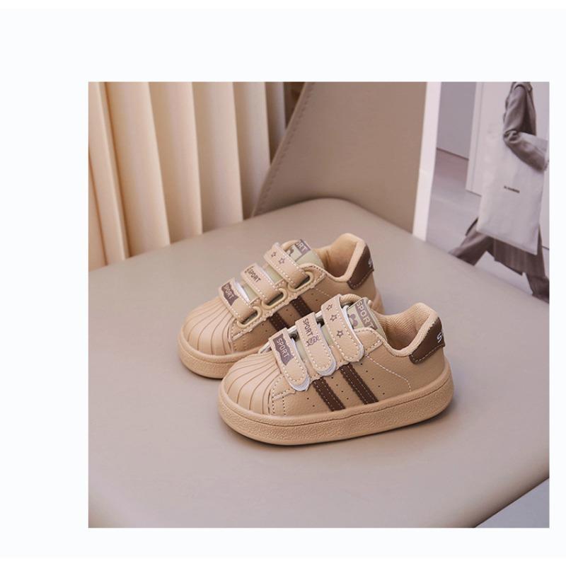 Baby Shell Head Shoes Spring and Autumn Casual Board Shoes Boys Baby Soft-soled Toddler Shoes Girls Sports Shoes Single Shoes