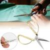 Household Stainless Steel Scissors with Beautiful Chinese Dragon Phoenix Pattern Handle (3.5 )
