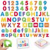 77 Pcs Fridge Magnet Reusable Magnetic Letter and Number Set Educational Toy with Case for Magnetic Whiteboard Fridge Magnet