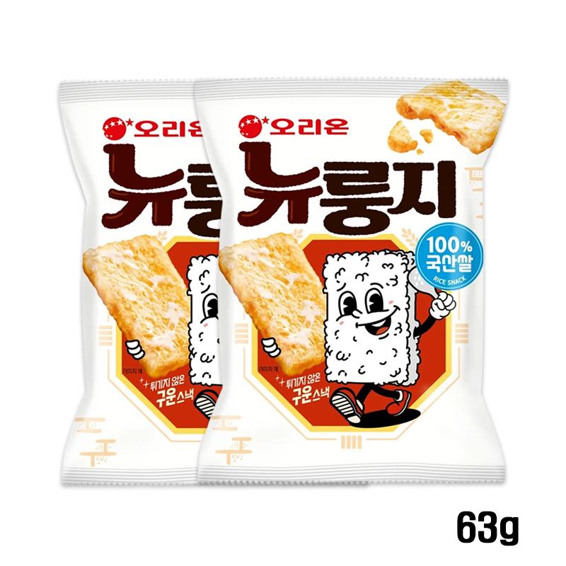 Orion New Nurungji Rice Snack 63g / 75g / 124g ( 8 Options)