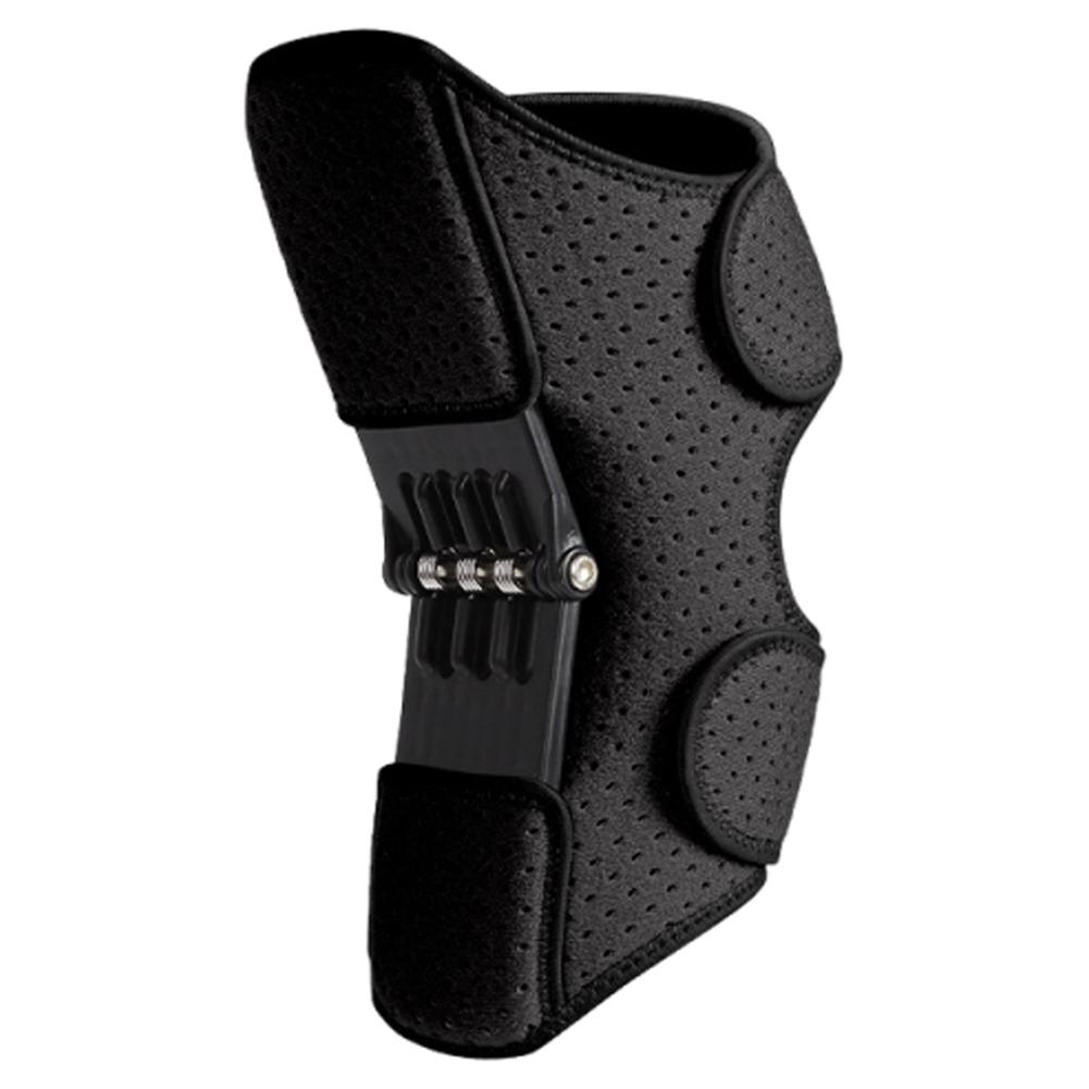 

Поддержка суставов Регулируемый наколенник-бустер Дышащие стабилизирующие накладки для ходьбы, лазания, приседаний чёрный