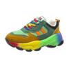 Atmungsaktive Damen Casual Sneakers Lace-up Vulkanisierte Schuhe Damen Plateau Sneakers Damenschuhe