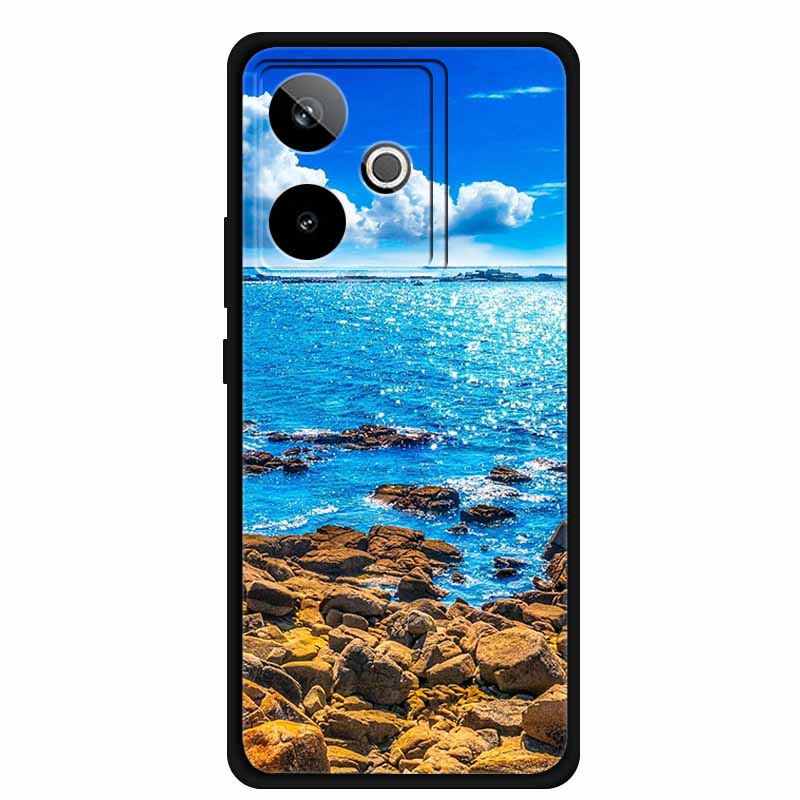 For Realme GT 7T GT7 Case Cool Animal Protective Silicone Back Cover Cases For Realme GT 7 Black Phone Funda Realme GT 7T Coque