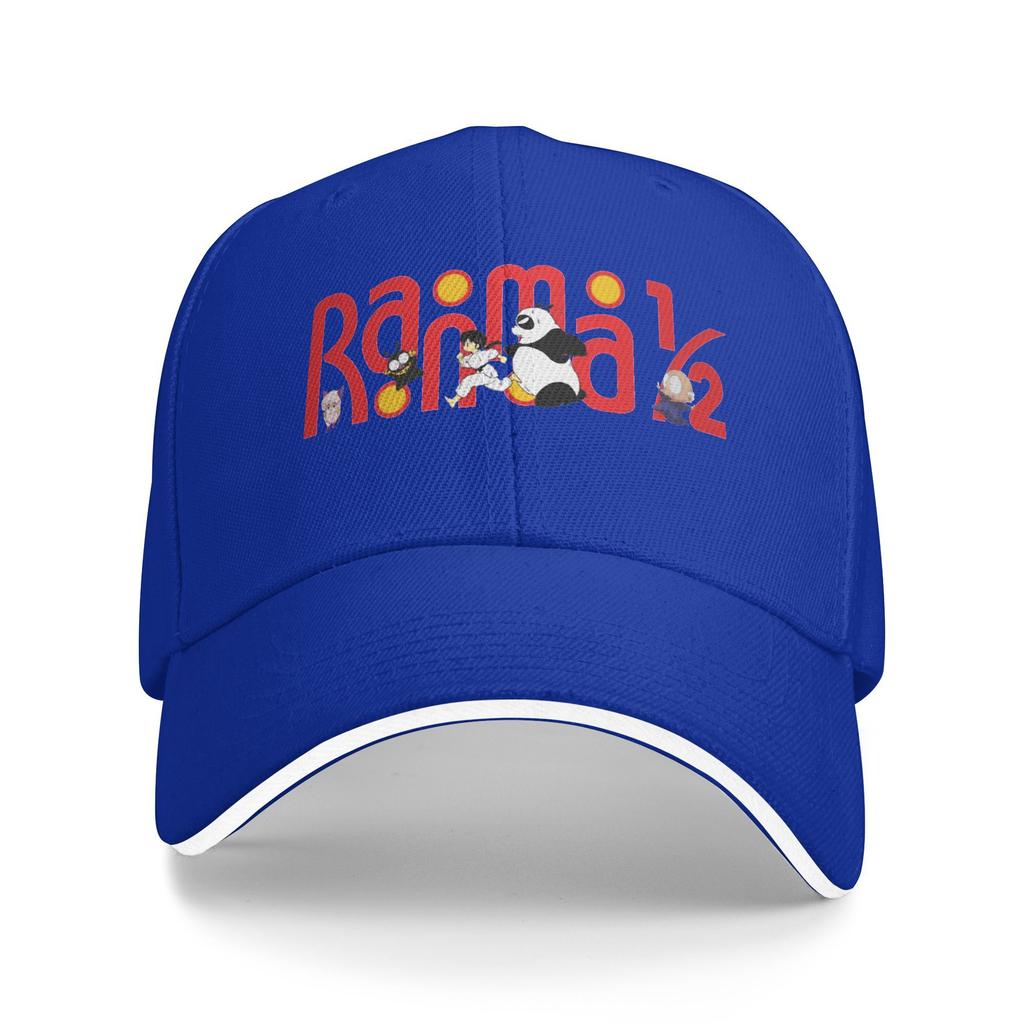 Ranma 1/2 Baseball Cap Logo Running Hippie Sun Trucker Hat Unisex-Teens Classic Custom Snapback Cap
