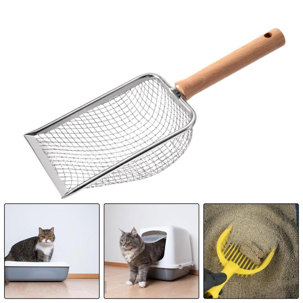 New Efficient, durable and effortless sand sifting cat litter scooper for fast, reliable cleaning - Convenient, long-lasting too