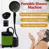 Rechargeable Electric Self-Priming Portable Shower Head for Outdoor, Dorm, and Home Use