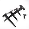 Black Paint T Shape Triangle Hinge Cabinet Shed Wooden Door Gate Hinges Hardware