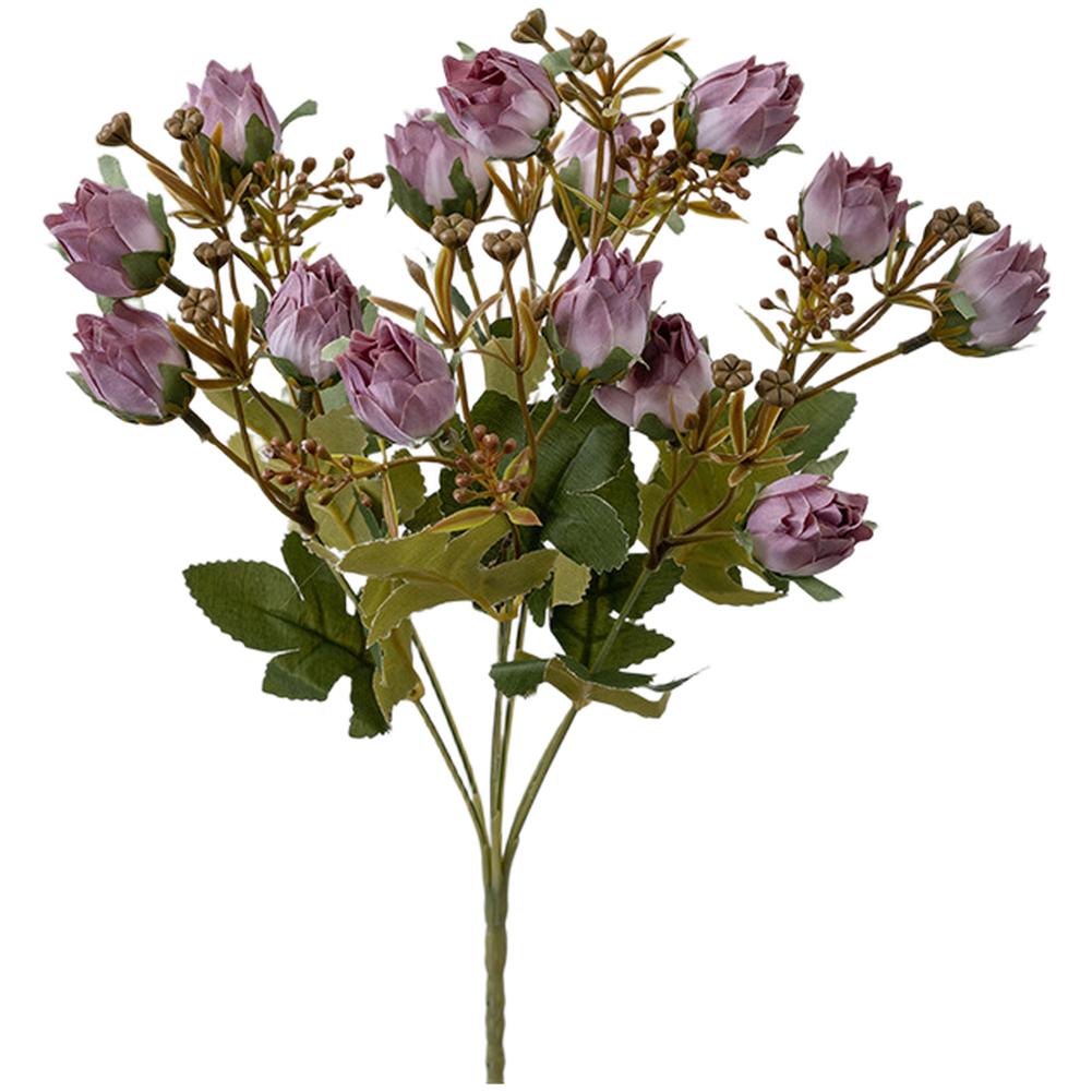 

Artificial Bouquet with Realistic Pineapple and Floral Features 35cm Height Suitable for Home and Wedding Decor фіолетовий