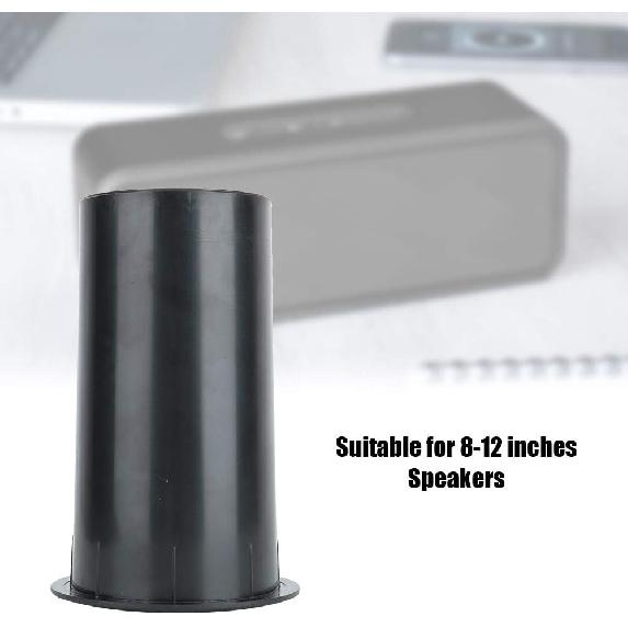 Acouto 1PCS Opening Hole 81mm Length 153mm Speaker Port Tube Suitable for 8-12 Inches Speakers Subwoofer Port