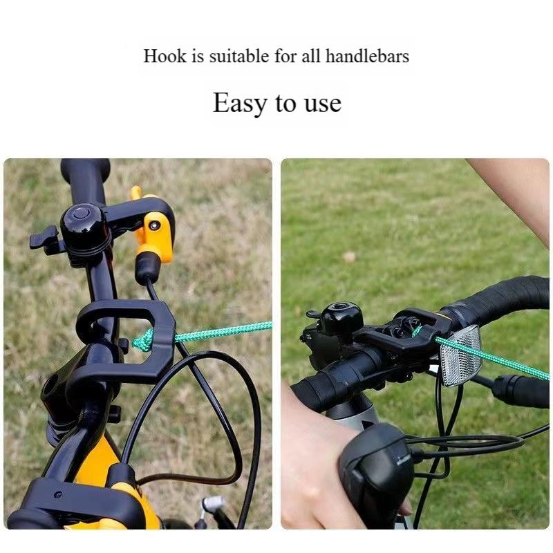 1/2Pcs Adjustable Bicycle Traction Rope Bike Anti-lost Elastic Trailer Tow Rope Outdoor Mountain Cycling Tools For Parent-Child