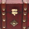 20Pcs Vintage Cabinet Latch Retro Wooden Decorative Hasp Hook Latch for Jewelry Box Suitcase Drawer Cabinet Hardware